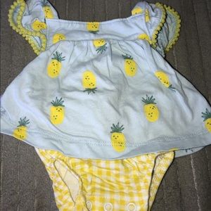 Newborn summer onesie